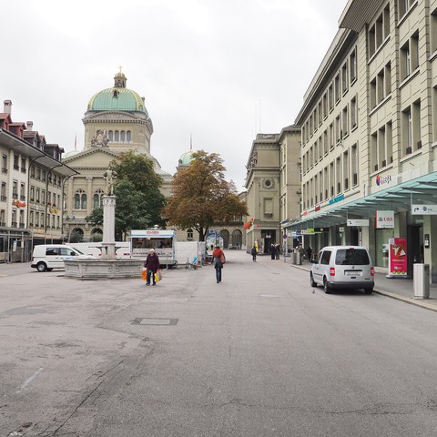 Bärenplatz Foto heute © Nightnurse Images AG