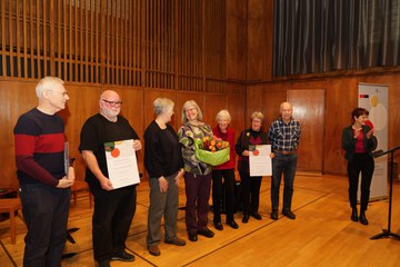 Forum Wittigkofen läbt und Quartierverein Wittigkofen (Bild   Hansueli Räz). Vergrösserte Ansicht