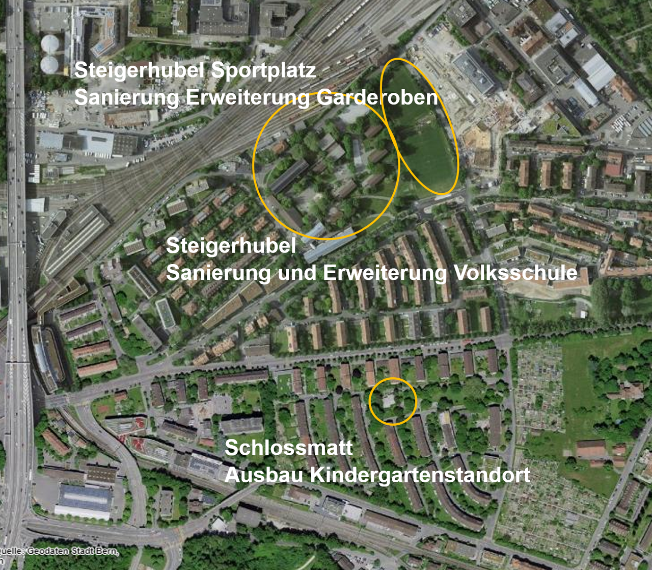 Gebiet Schlossmatt/Steigerhubel