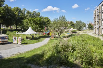 Blick auf den «Vorpark». Foto Pipaluk Minder. Vergrösserte Ansicht