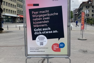 1Plakat Kampagne «Geht auch dich etwas an». Vergrösserte Ansicht